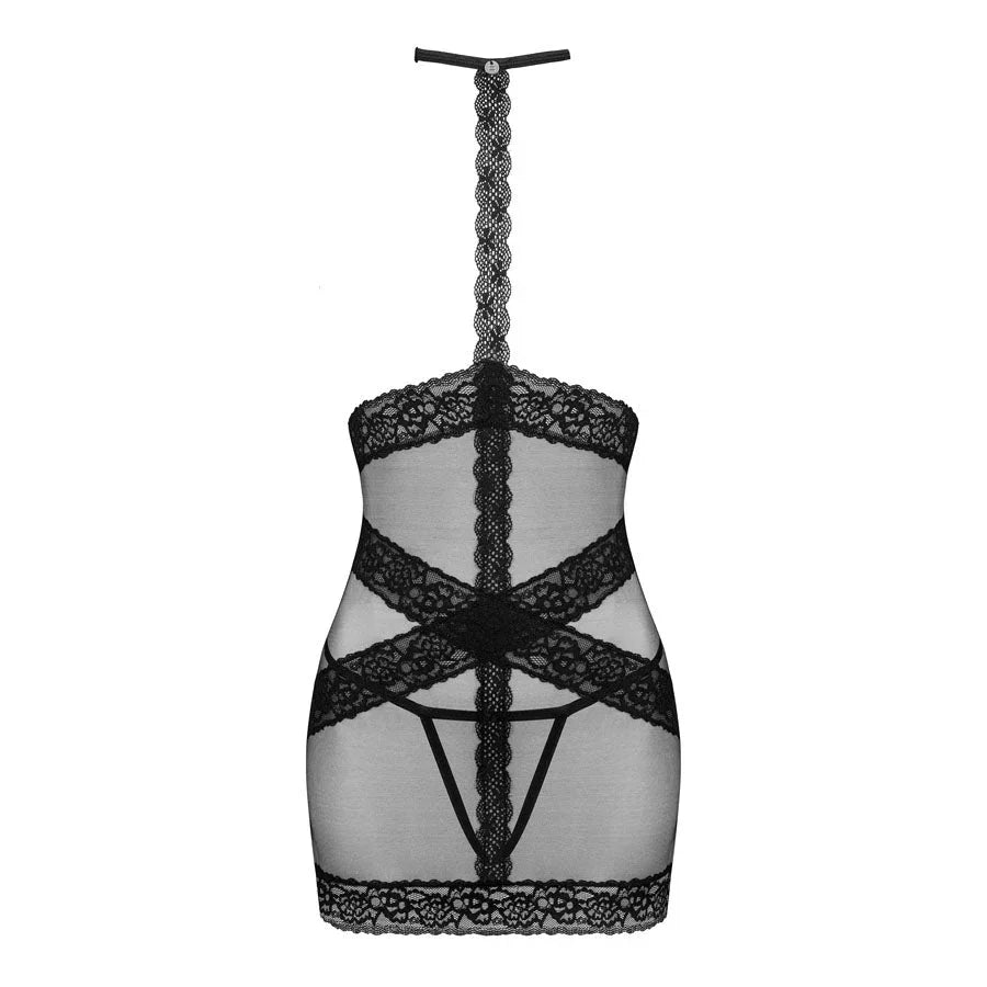 nuisettes ouvertes et seins-nus