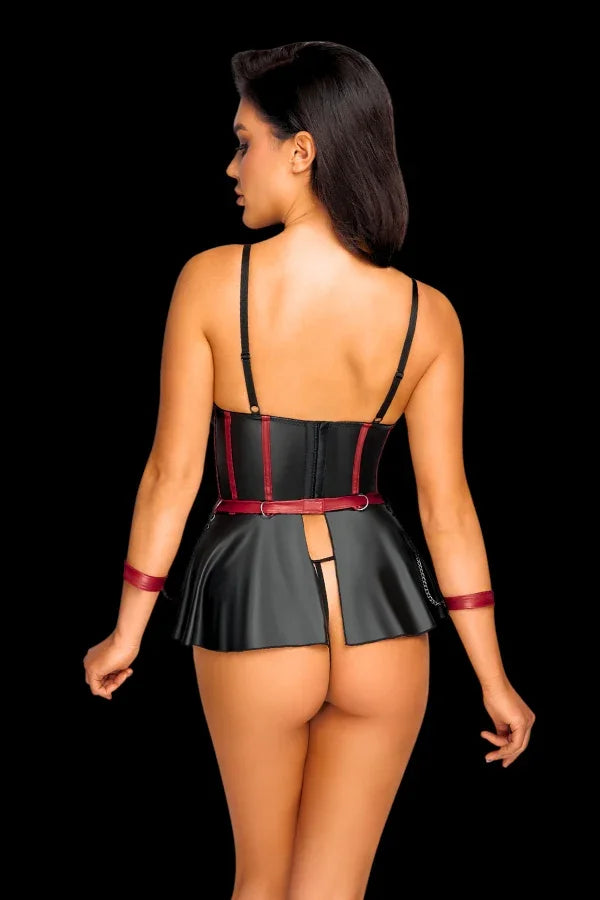 Babydoll ouvert & attaches par Cottelli lingerie