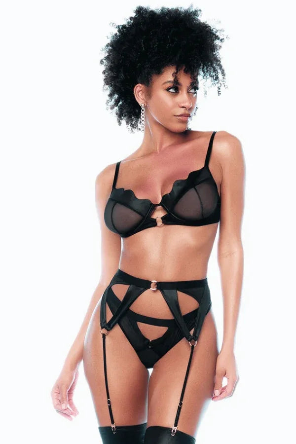 Ensemble 3 pièces Rock Star par Mapalé lingerie