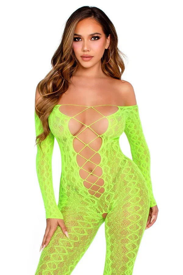 Combinaison ouverte Flawless Vibes par Leg Avenue