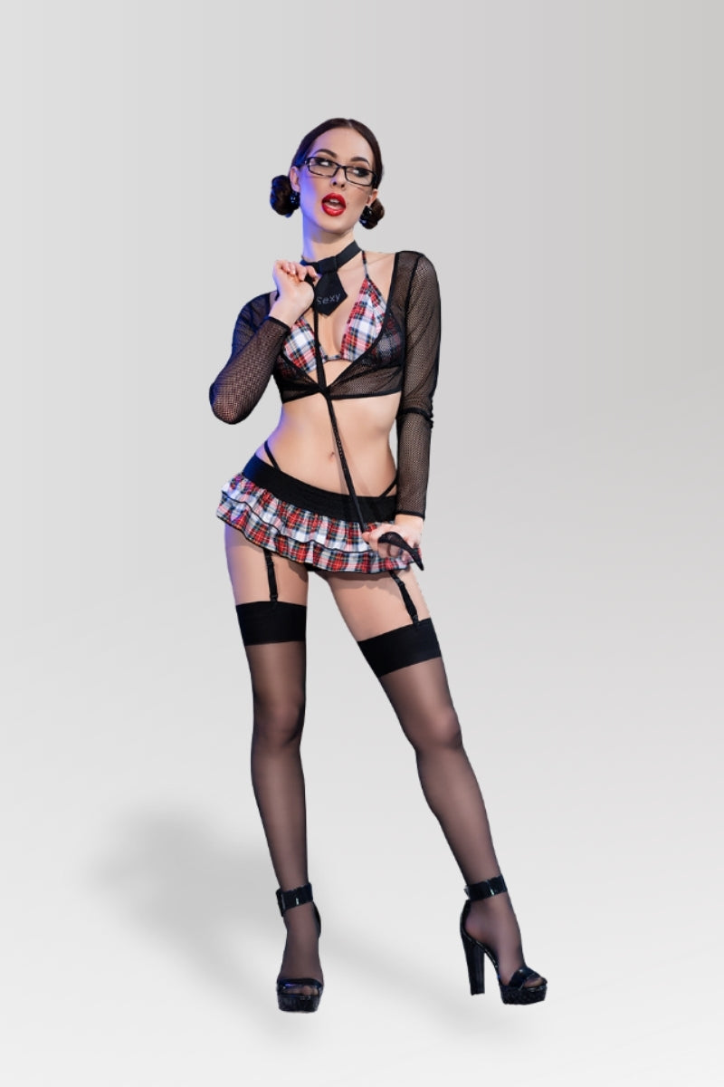 Sexy student costume CR4422