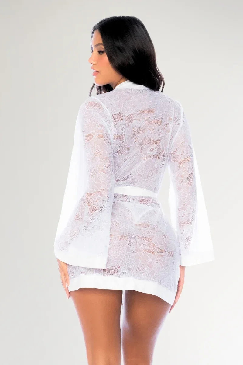 Lace and Serenity Negligee