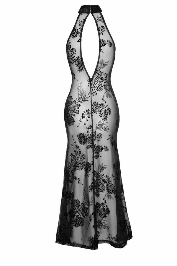 Long backless dress