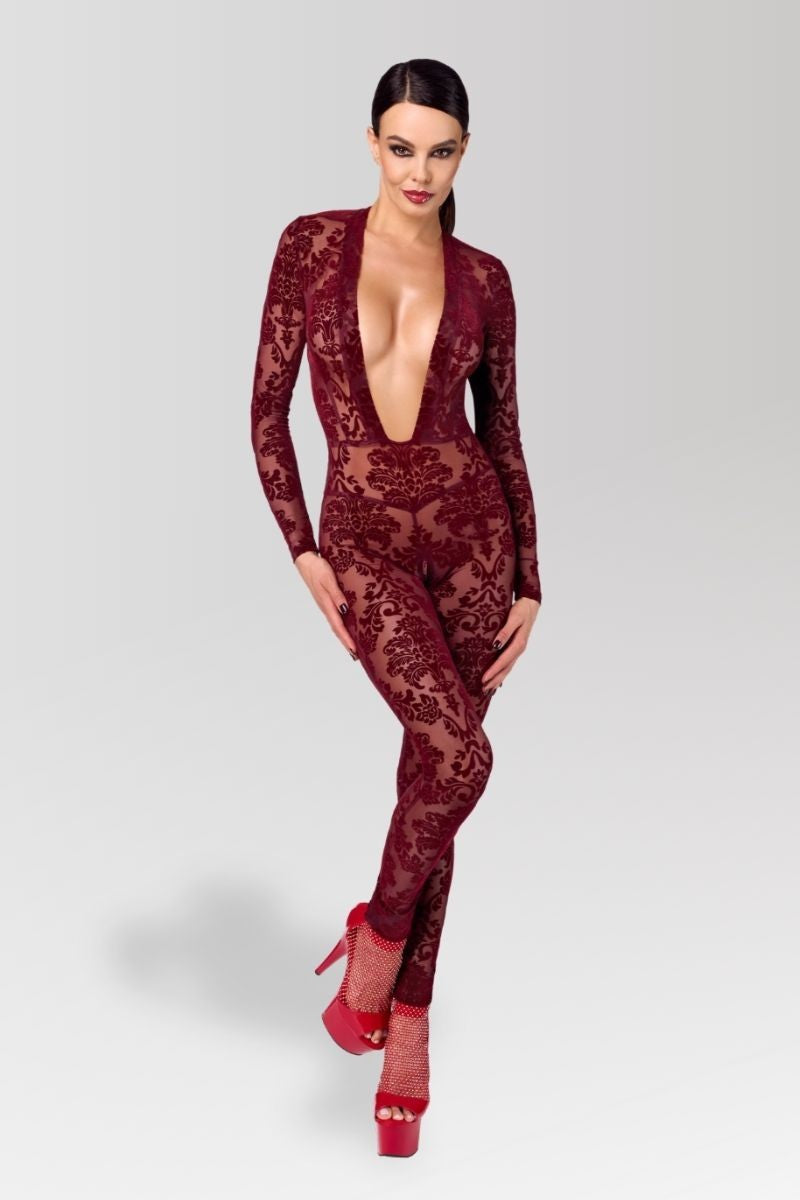 F382 Kink Royal Catsuit