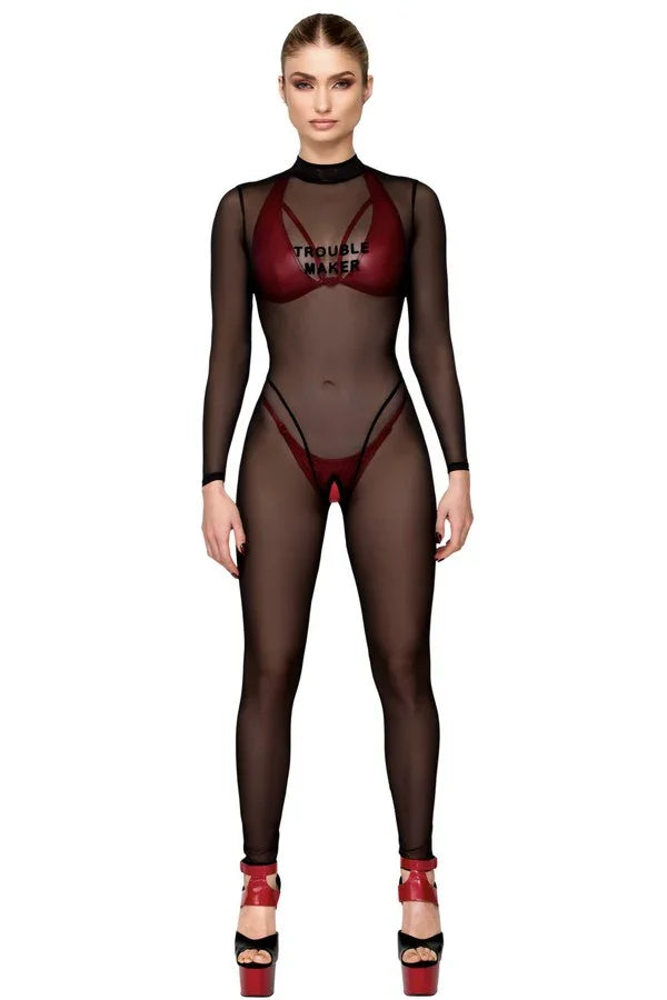 F387 Troublemaker Catsuit