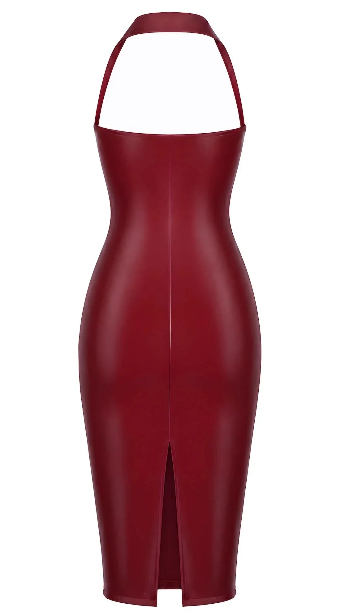 F396 Dark Romance Corset Midi Dress