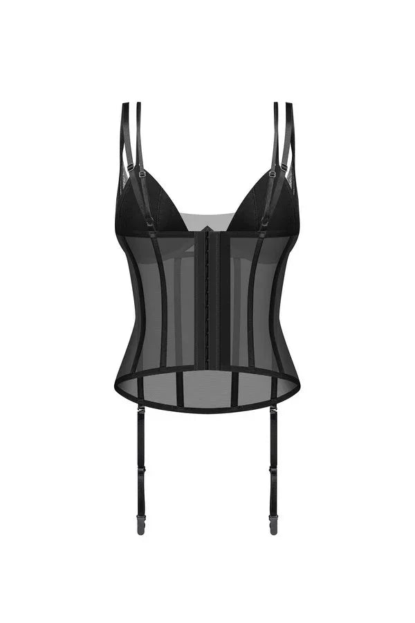 Corset tulle Sibilie par Exquisite