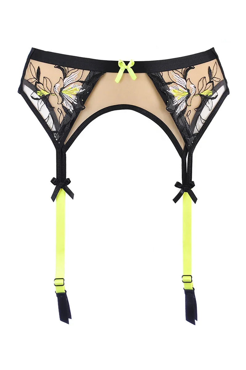 Porte-jarretelles fluo V-10142 par Axami