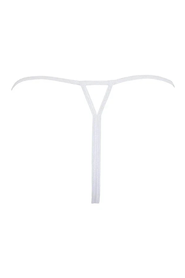 String fendu blanc V-9828 par Axami