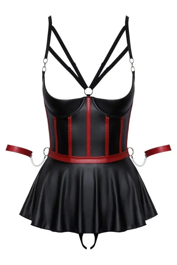 Babydoll ouvert & attaches par Cottelli lingerie