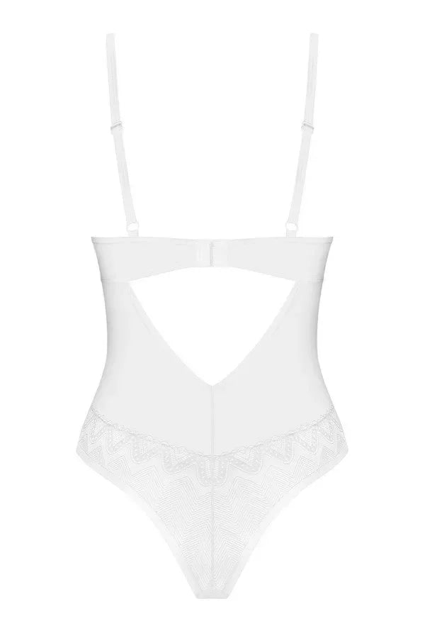 Body blanc Alissium par Obsessive