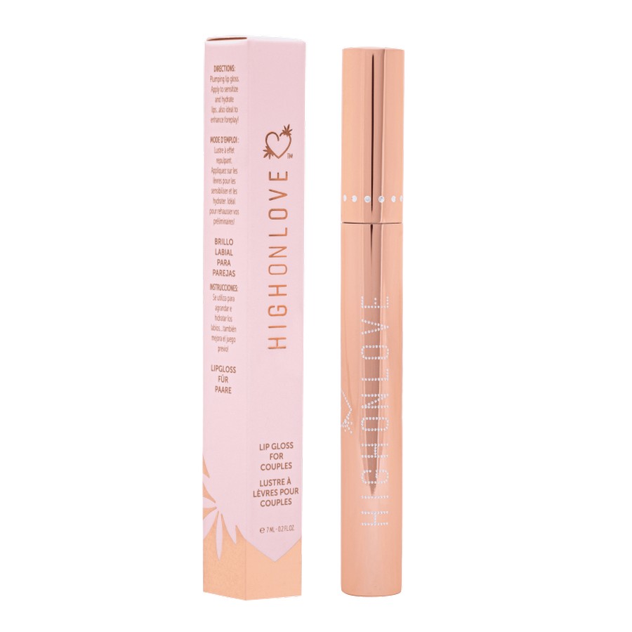 Brillant à lèvres repulpant pour couples par HIGH ON LOVE
