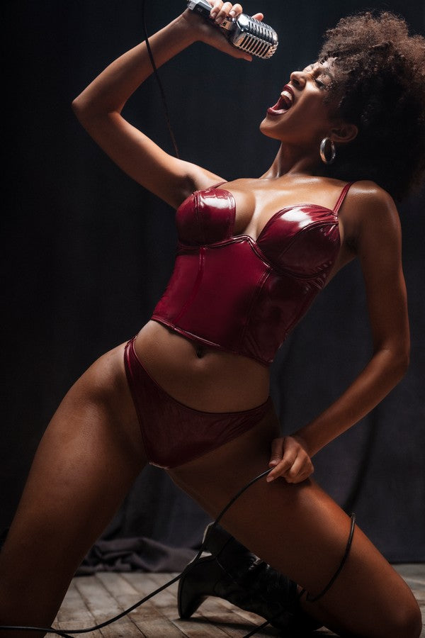 Ensemble bustier Provocative Rebel par Mapalé lingerie