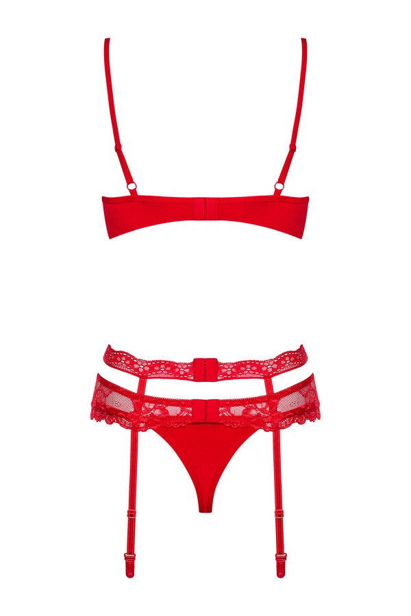 Ensemble Heartina rouge par Obsessive
