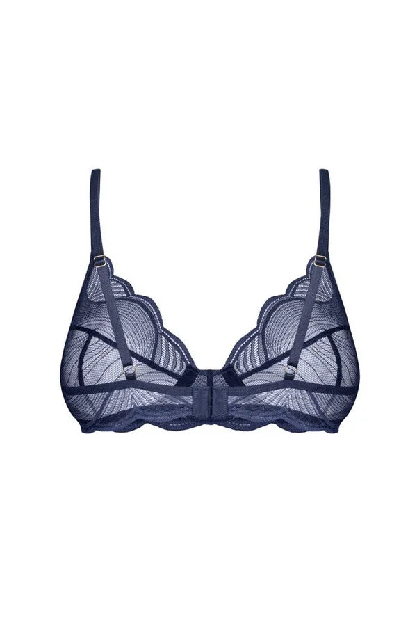 Ensemble jarretelles Nightly blue par Exquisite