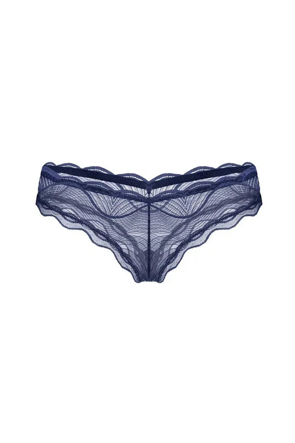 Ensemble jarretelles Nightly blue par Exquisite