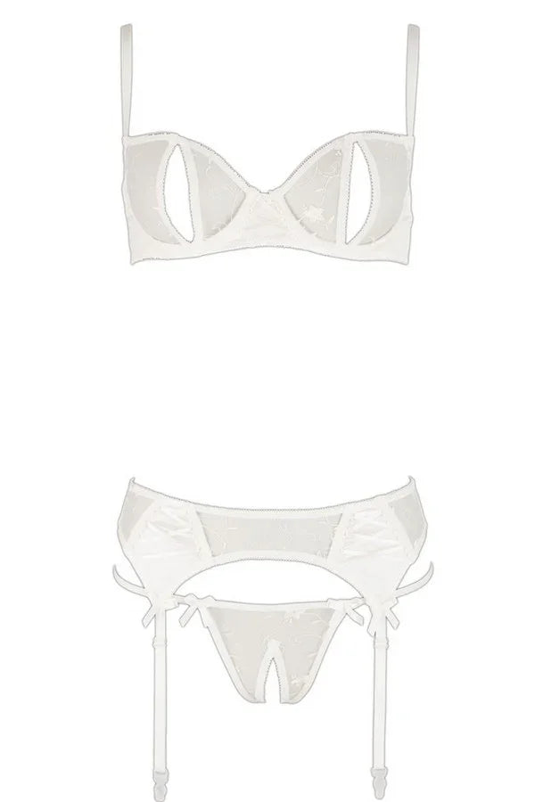 Ensemble ouvert blanc par Abierta Fina