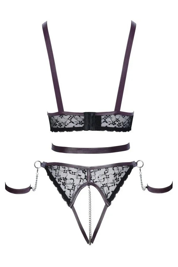 Ensemble ouvert dentelle par Cottelli lingerie