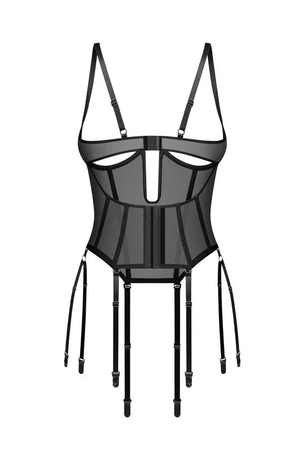 Guêpière à armatures Euphori par Obsessive