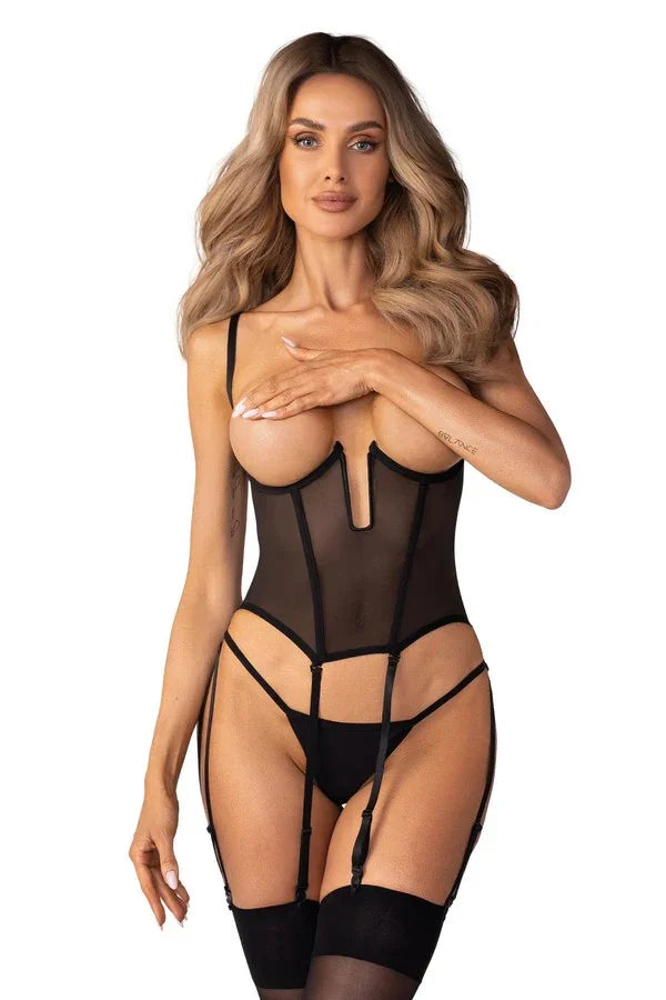 Guêpière à armatures Euphori par Obsessive