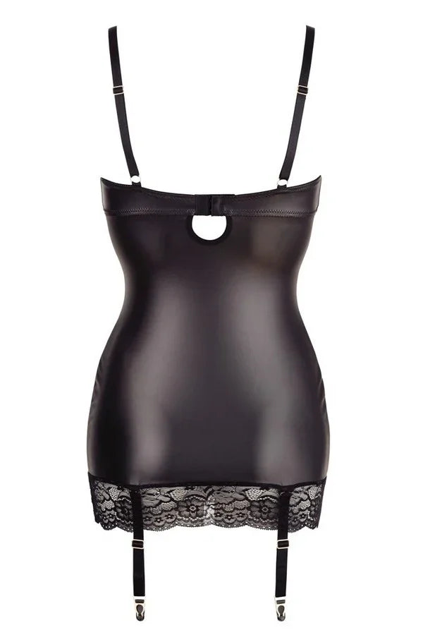 Nuisette ouverte noire (M) par Abierta Fina