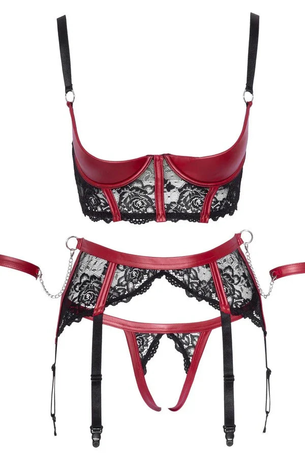 Parure ouverte & liens par Cottelli lingerie