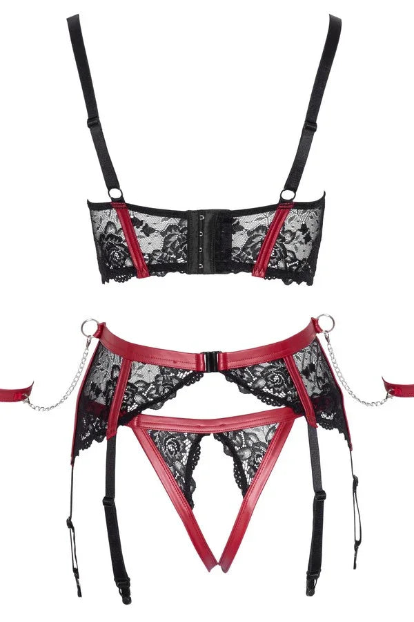 Parure ouverte & liens par Cottelli lingerie