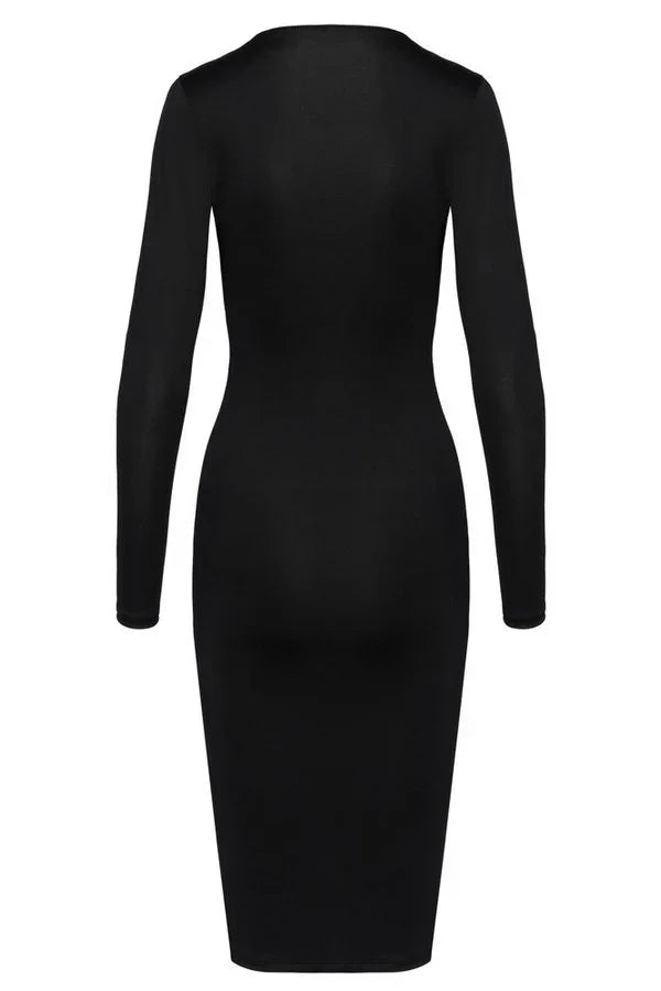 Robe midi zip argenté par Cottelli lingerie