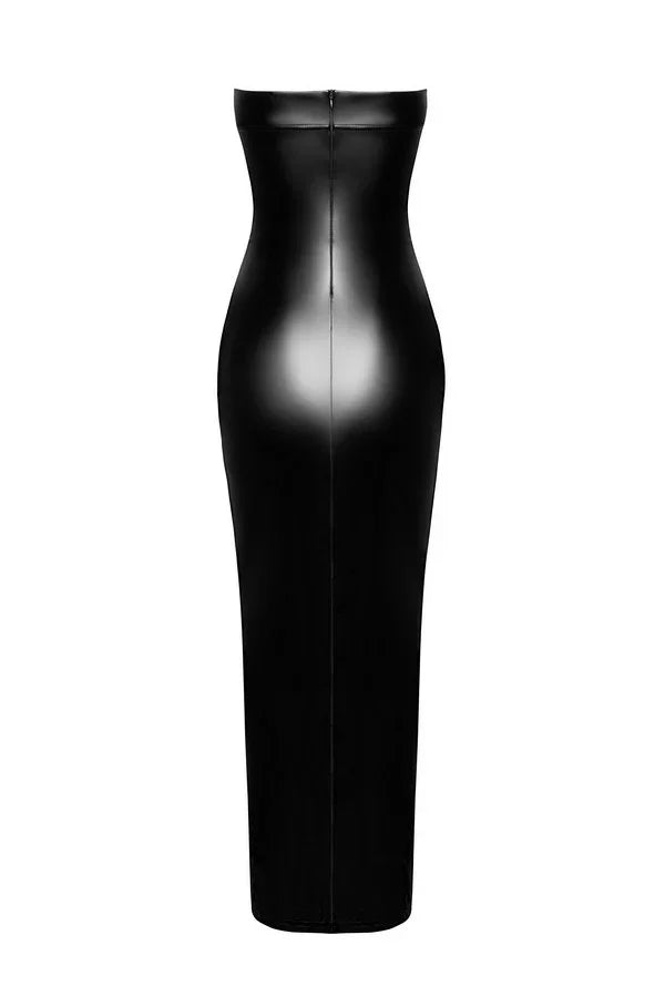 Robe longue F336 Aphrodisia par Noir Handmade
