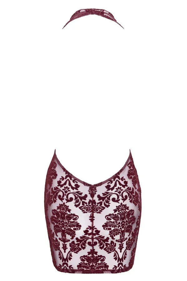 Robe mini Kink Royal F385 par Noir Handmade