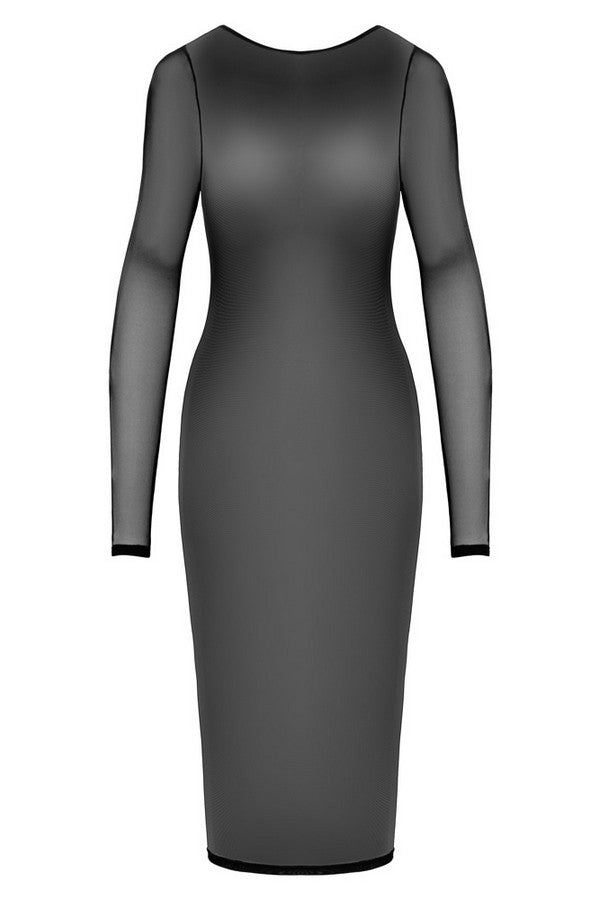 Robe transparente zippée par Cottelli lingerie