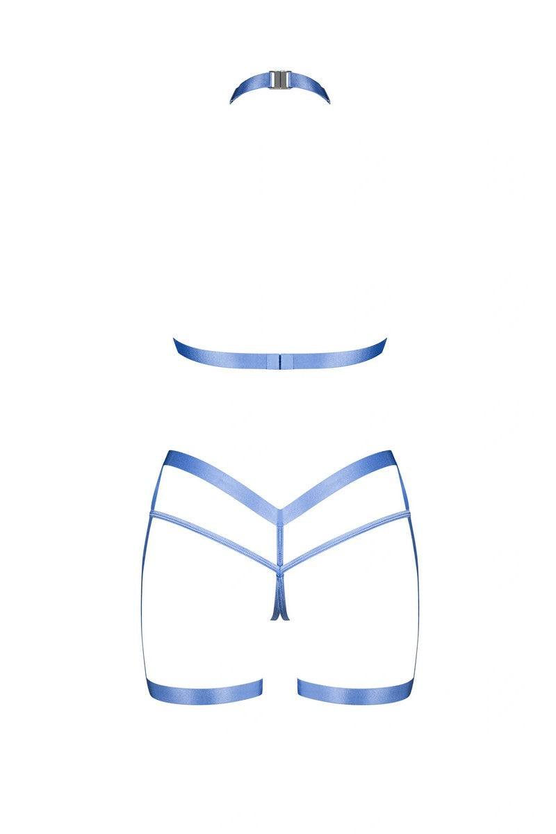 Shaderi Blue Harness Top