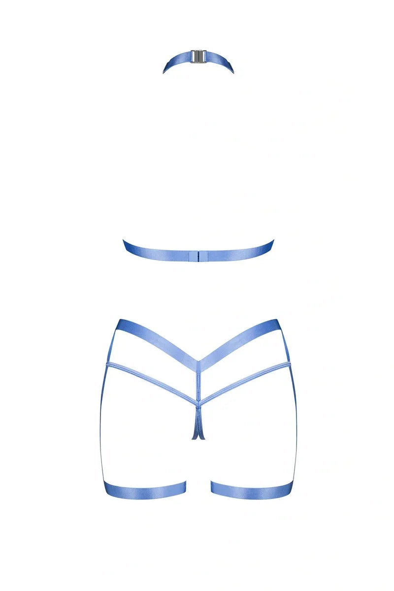 Shaderi Blue Harness Top