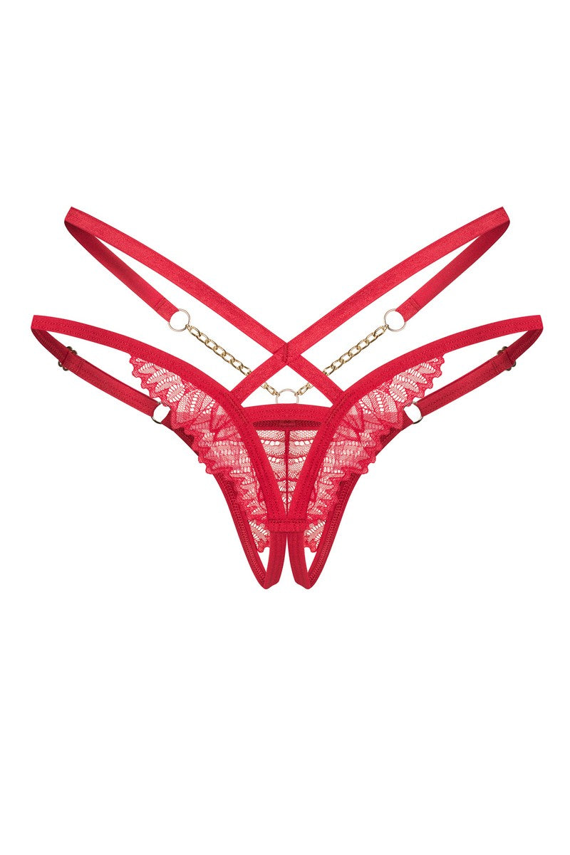 Crotchless thong Matildea
