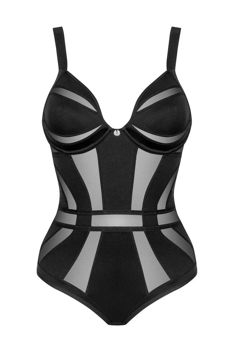 Body fendu Chic Amoria par Obsessive
