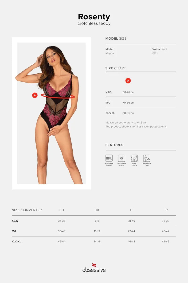 Body ouvert Rosenty par Obsessive