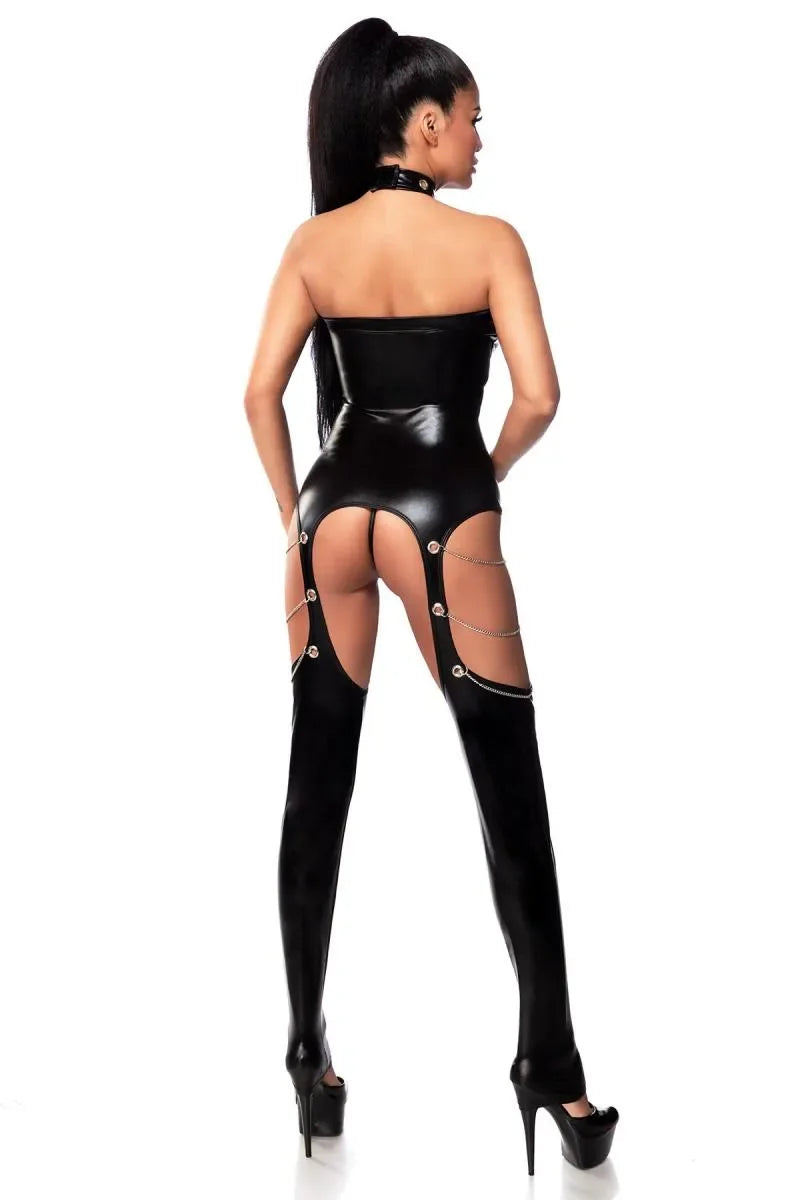 Combinaison wetlook (XL) par Saresia