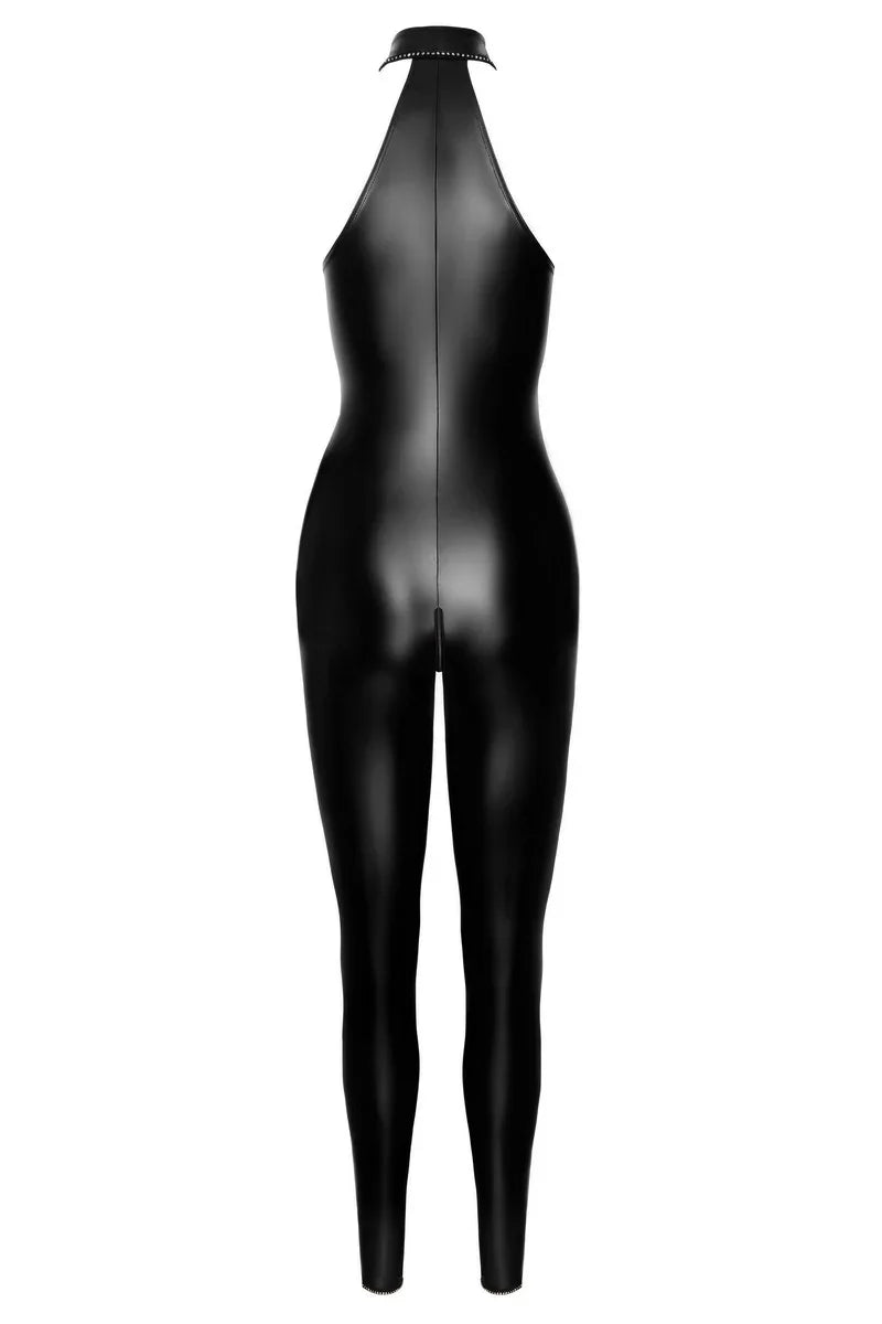 Combinaison wetlook Strass par Noir Handmade