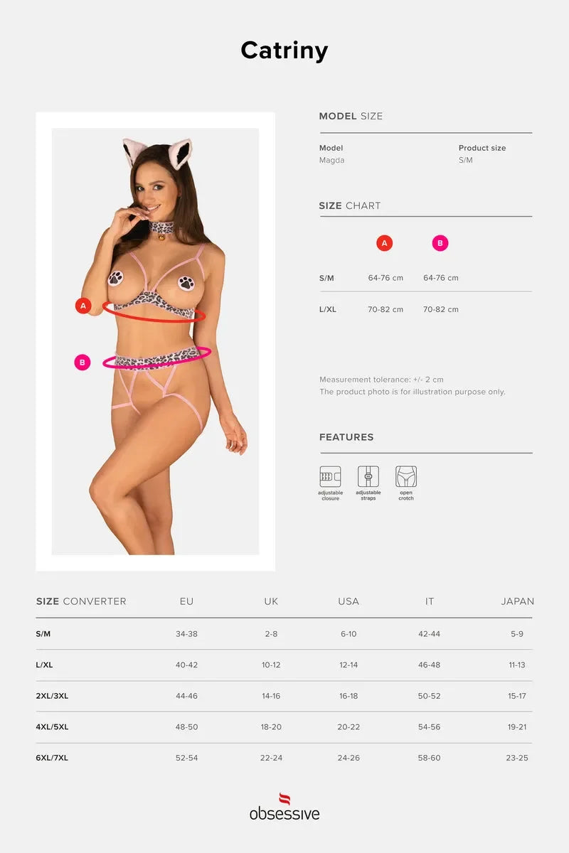 Costume sexy Catriny par Obsessive