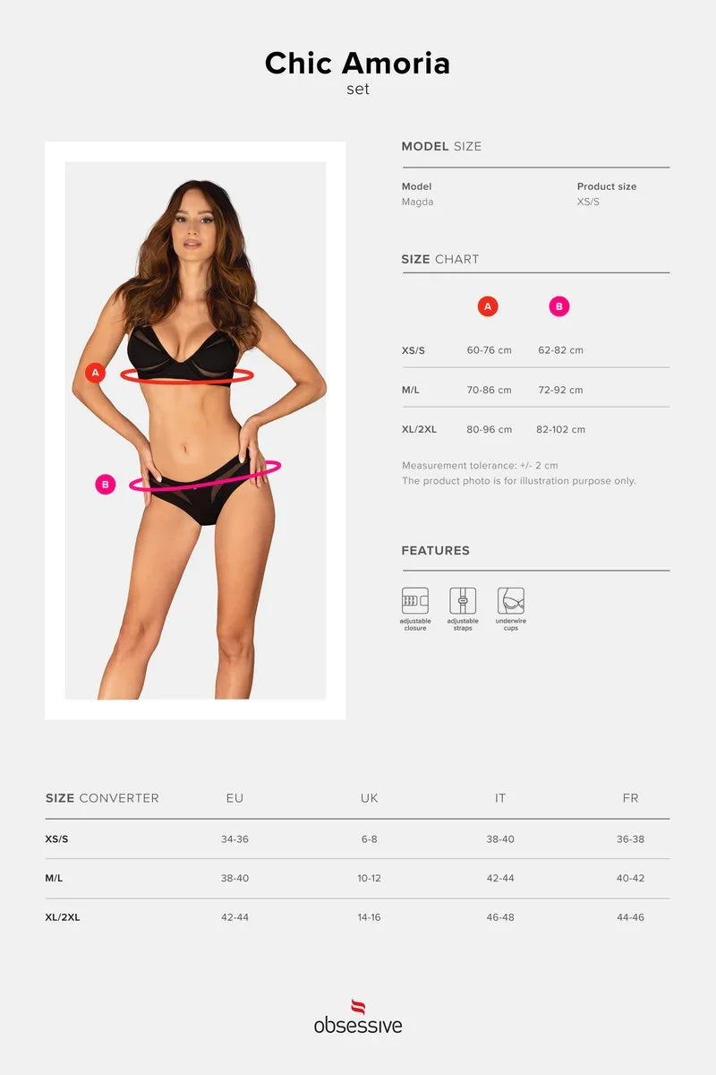 Ensemble Chic Amoria par Obsessive