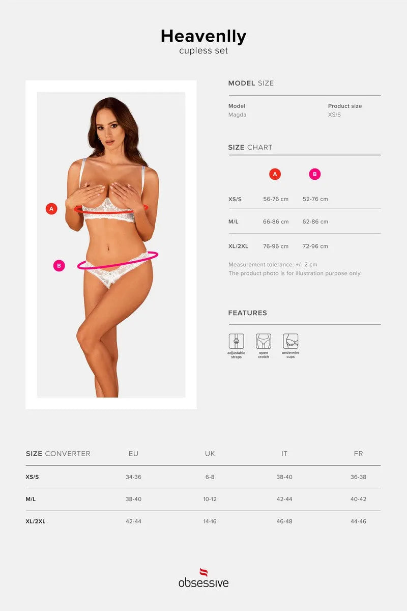 Ensemble ouvert Heavenlly par Obsessive