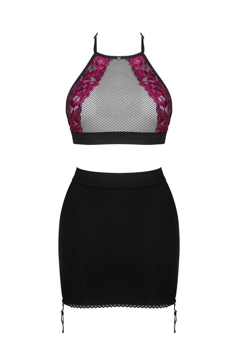 Ensemble top & jupe Rosenty par Obsessive
