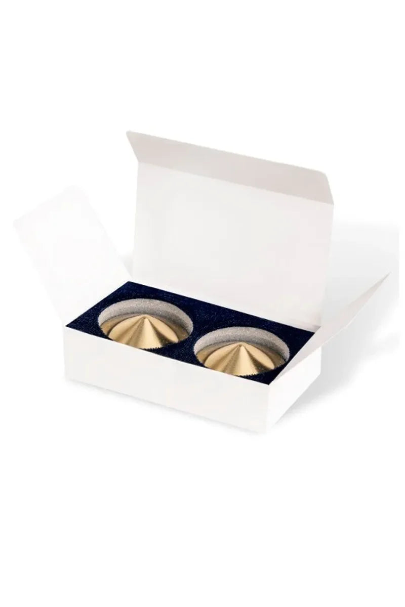 Cache-tétons plaqués or par Mapalé lingerie