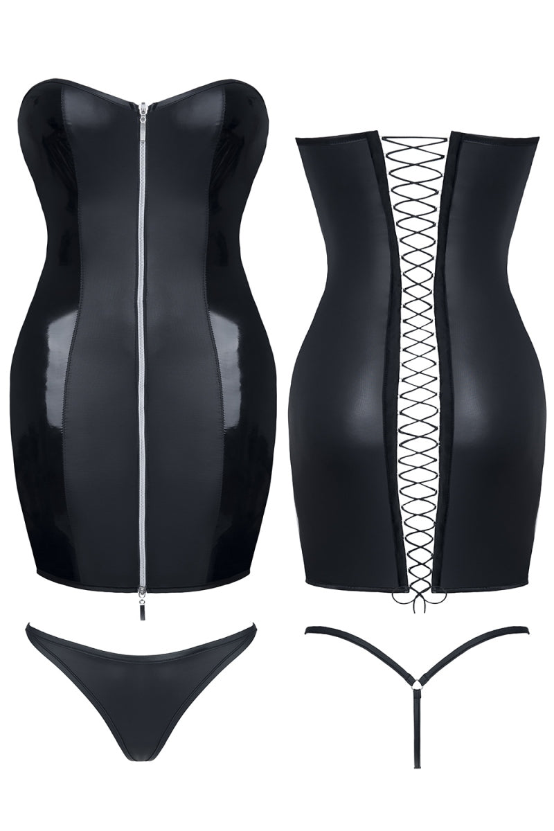 Robe courte Greta (L) par Demoniq
