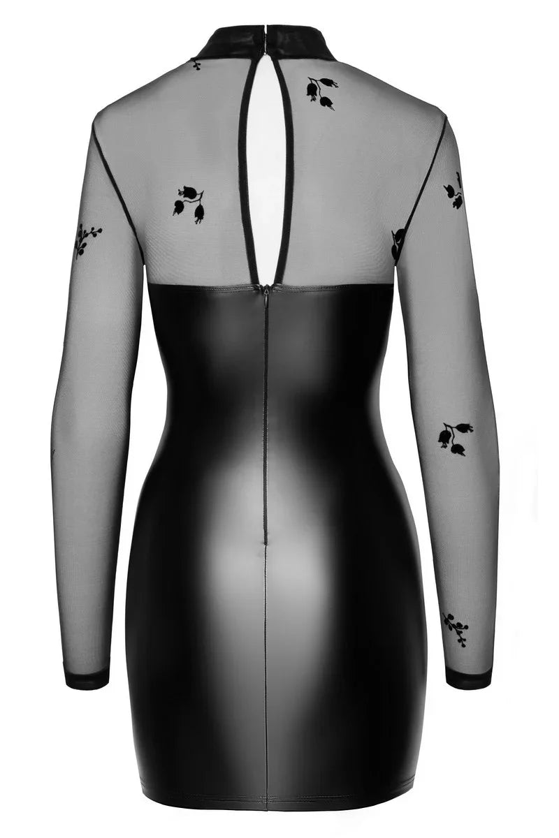 Robe wetlook Duo par Noir Handmade