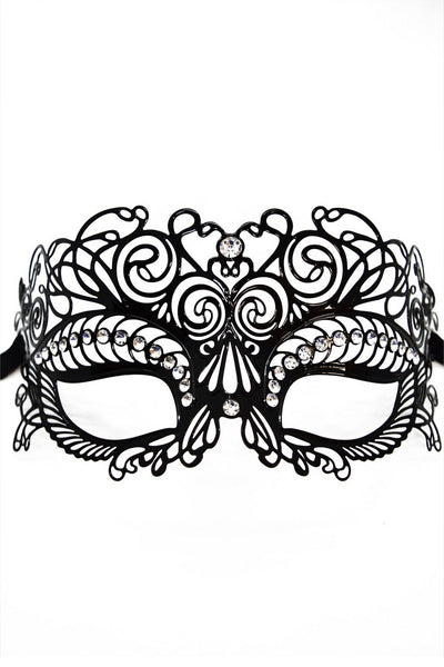Venetian scroll mask