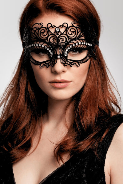 Venetian scroll mask