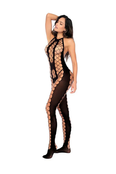 Combinaison résille large par Mapalé lingerie