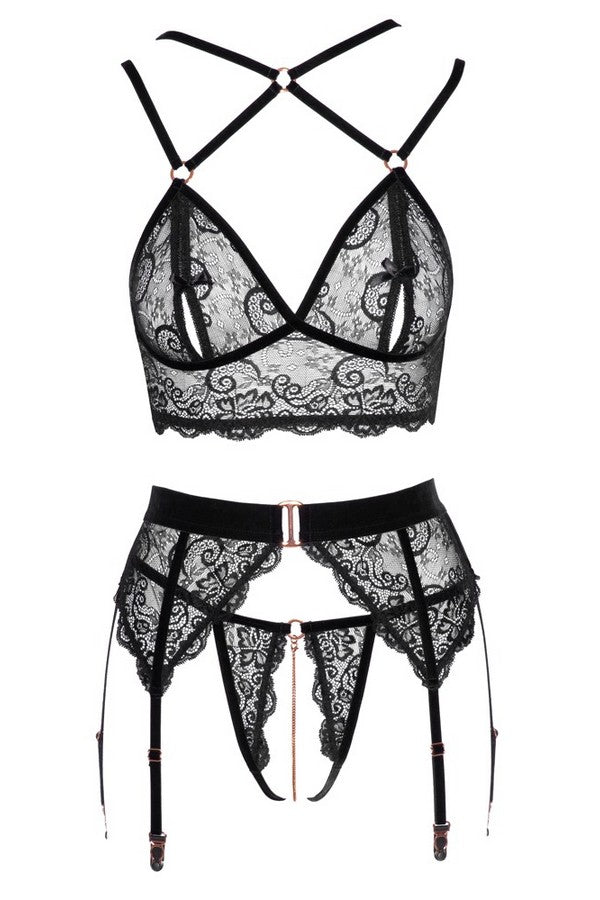 Open lace set