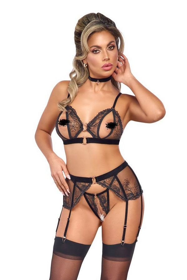 Lace split set